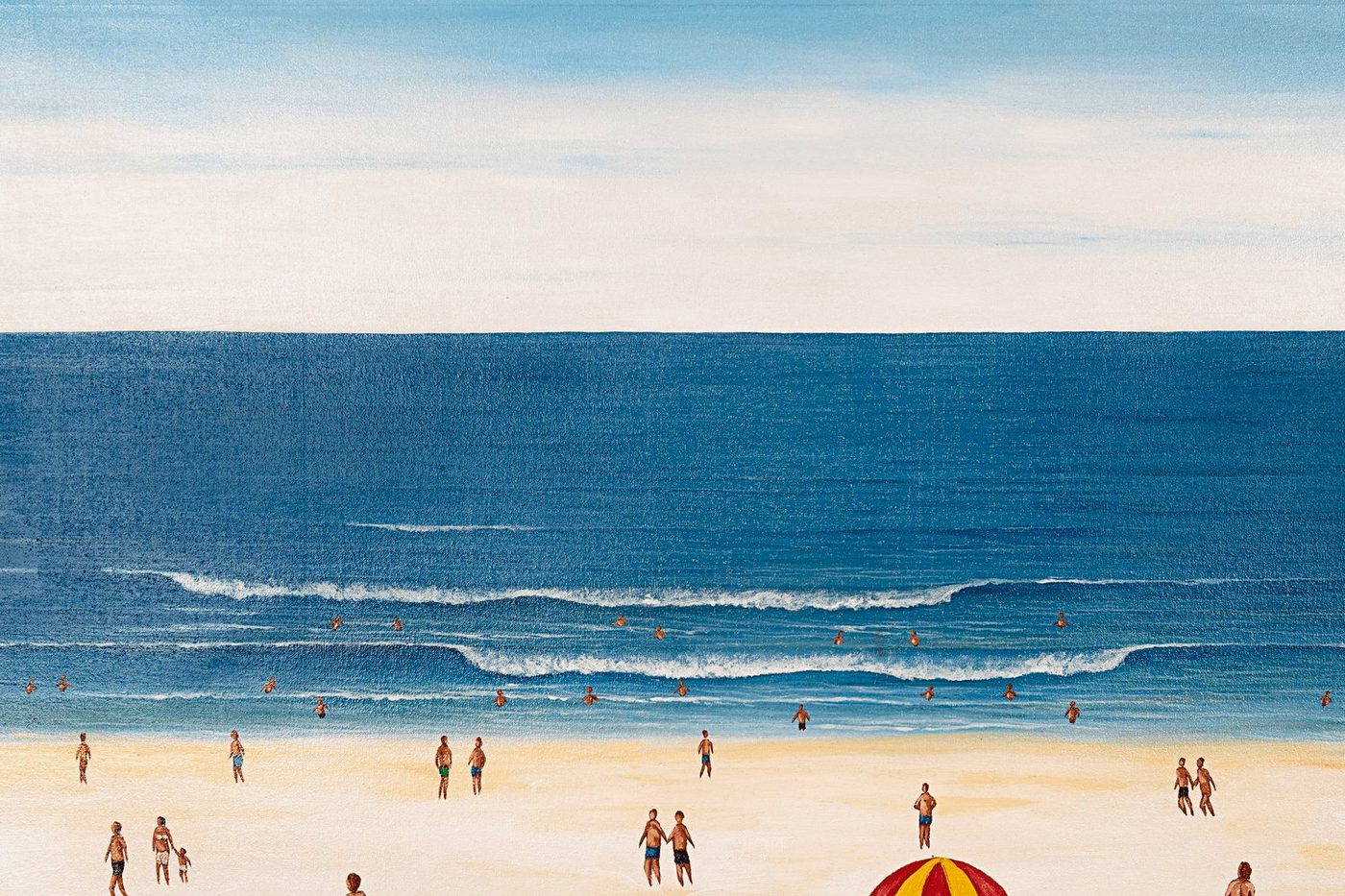 After restoration — upper section clean