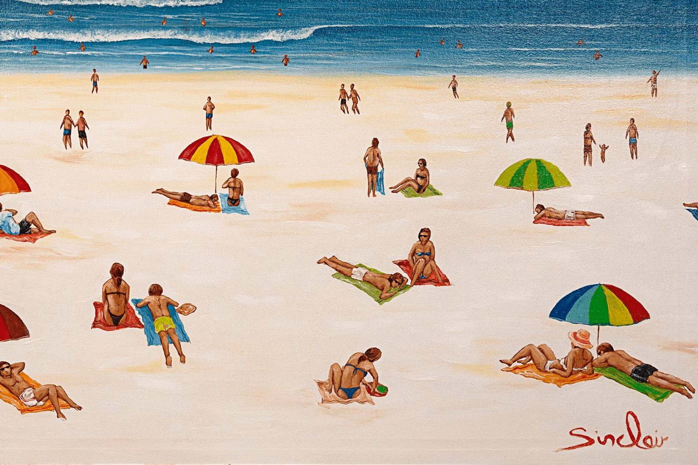 After restoration — lower section detail