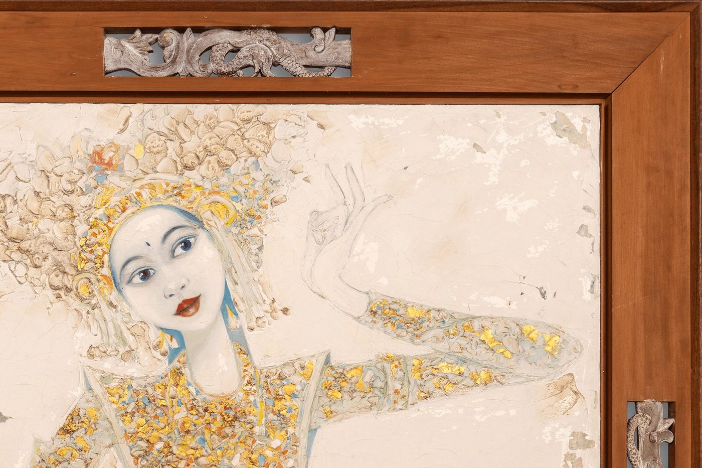 Before restoration — detail