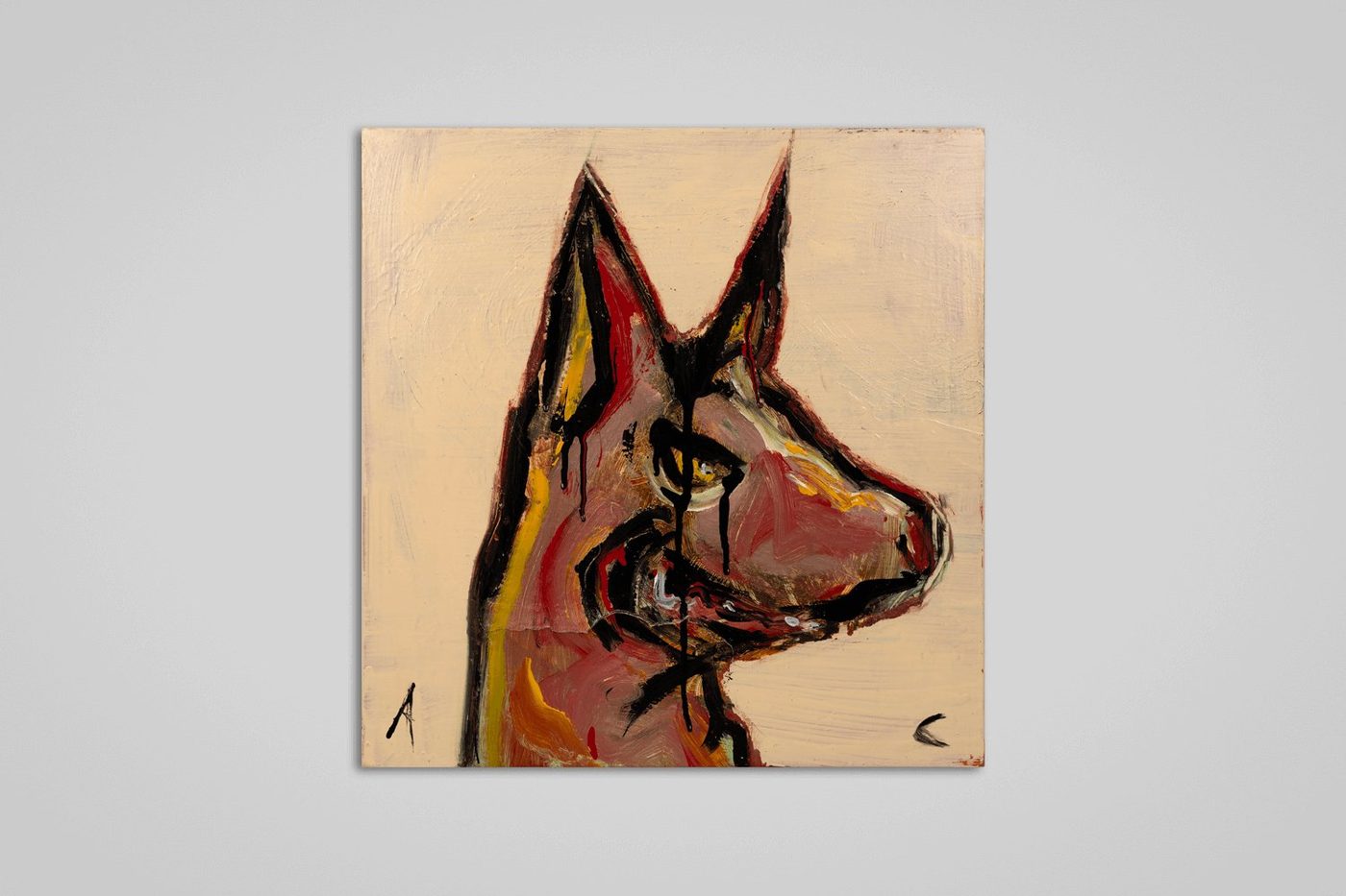 Before restoration — overall front view