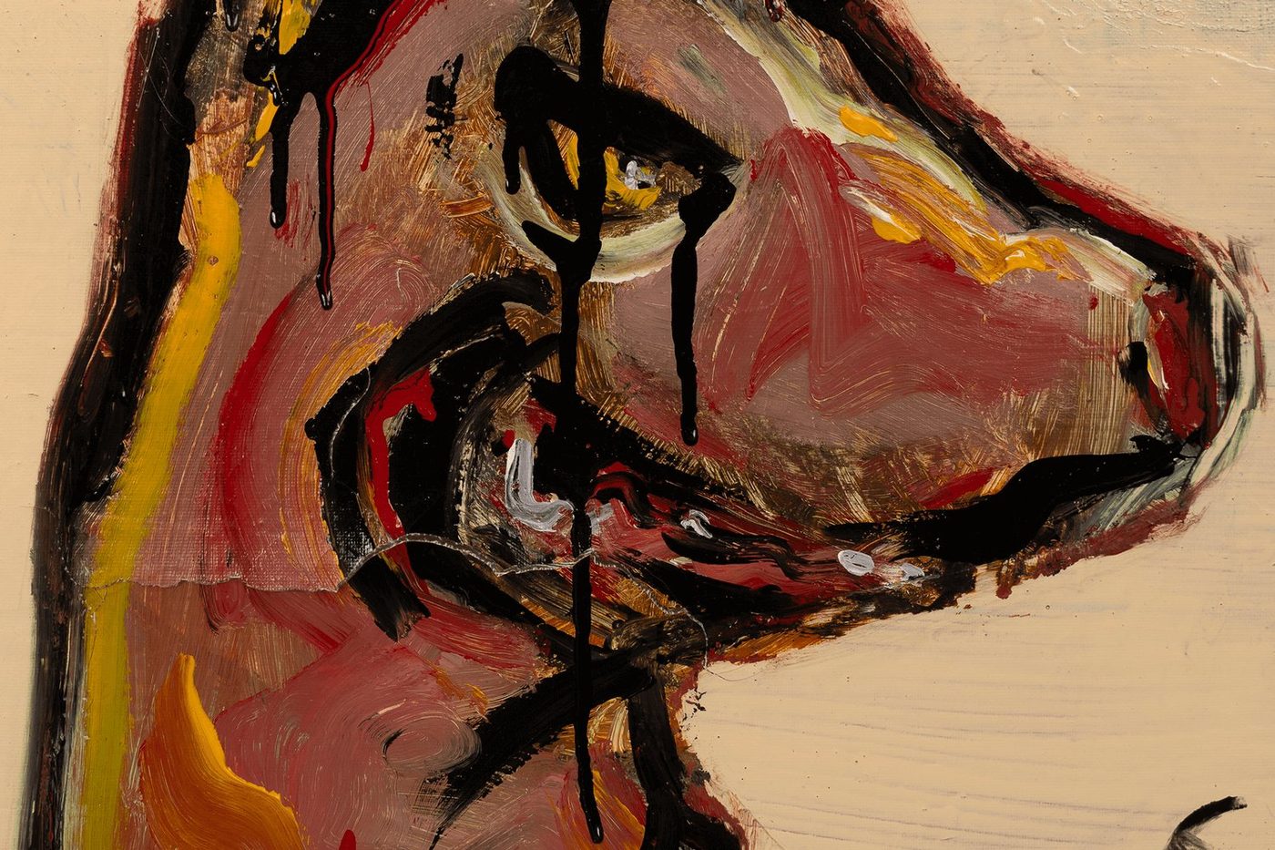 Before restoration — front detail